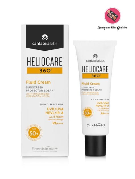 Heliocare 360 fluid cream spf50 skin healthcare image